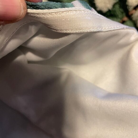 L'atiste Strapless Floral Palm Tree Leaves Romper With Pockets Size Large Beach - Picture 8 of 12